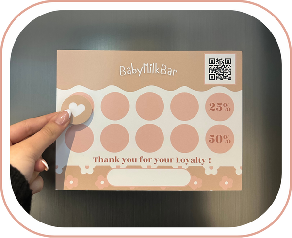 Baby milk bar loyalty program