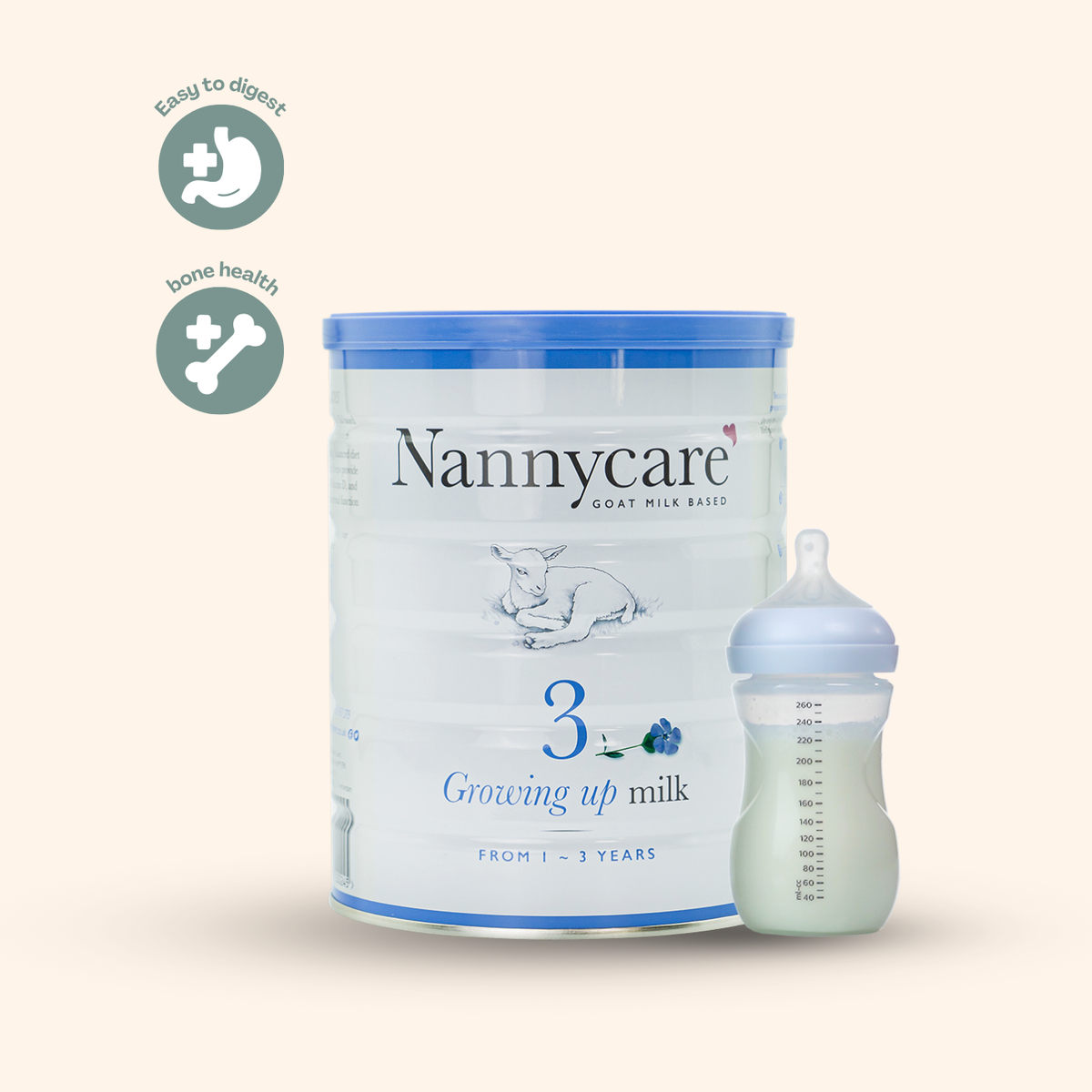 Nannycare Stage 3 Goat Milk Formula (900g)