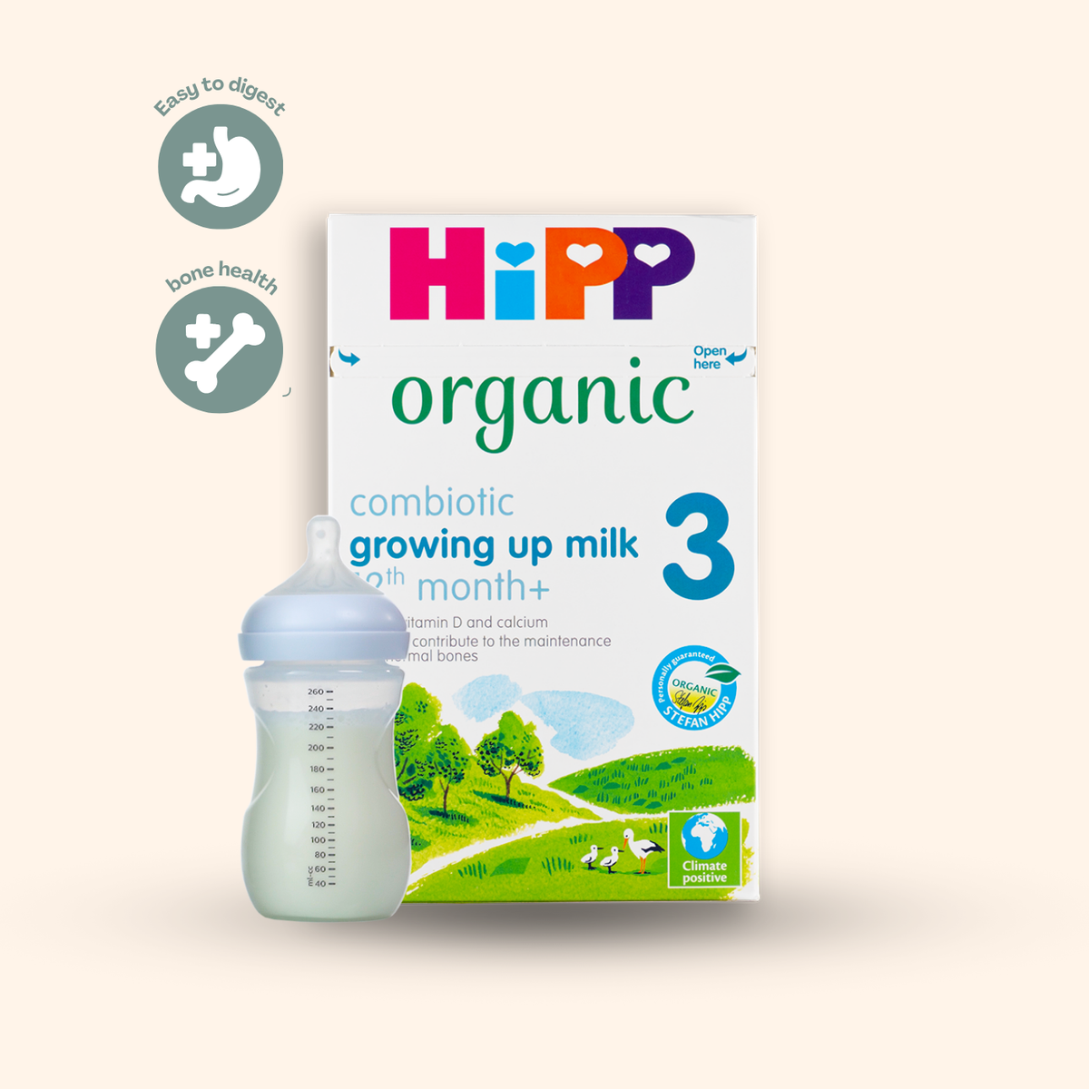 HiPP UK Stage 3 Baby Formula Bio Combiotik (600g)