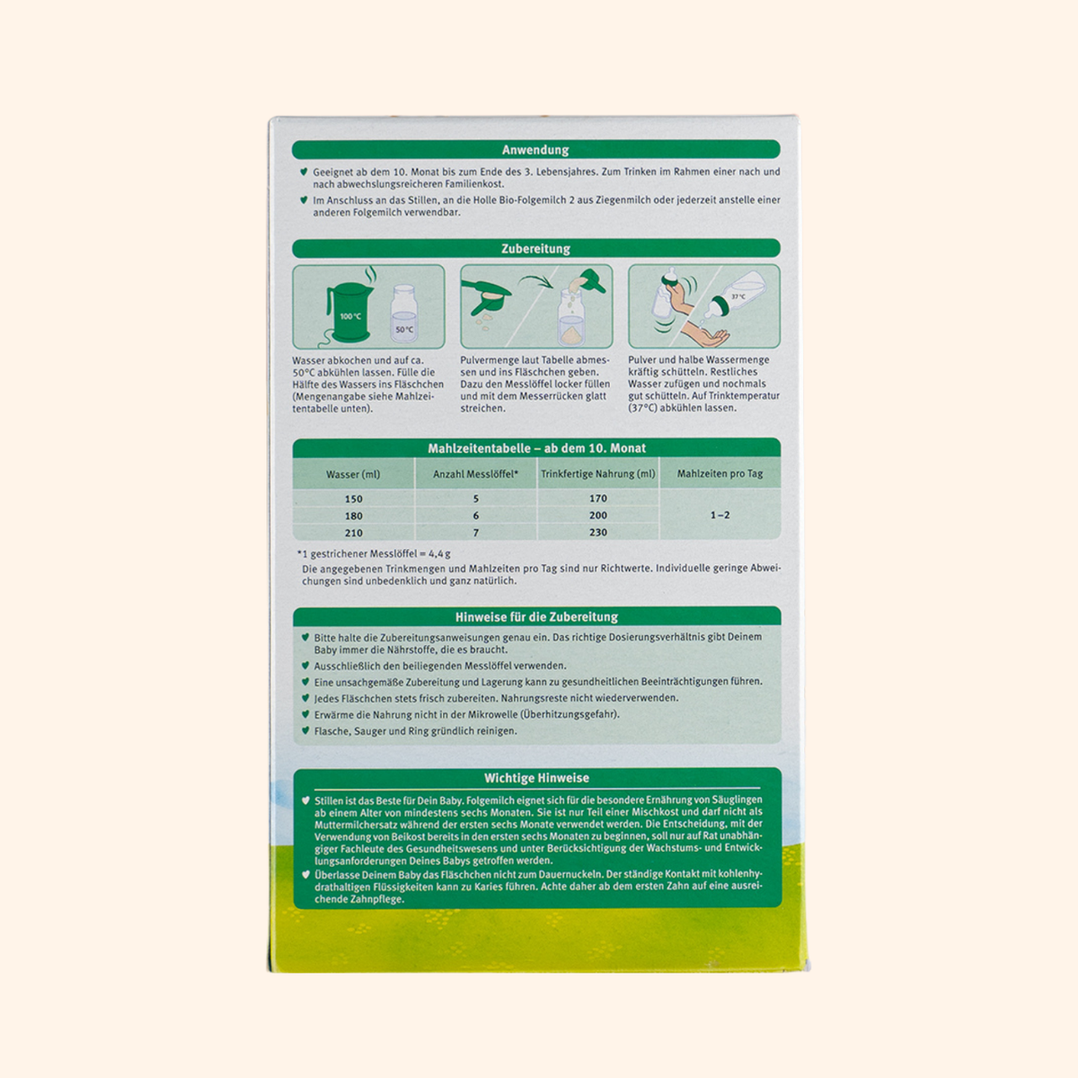 Holle Goat Stage 3  Organic Infant Formula Milk (400g)