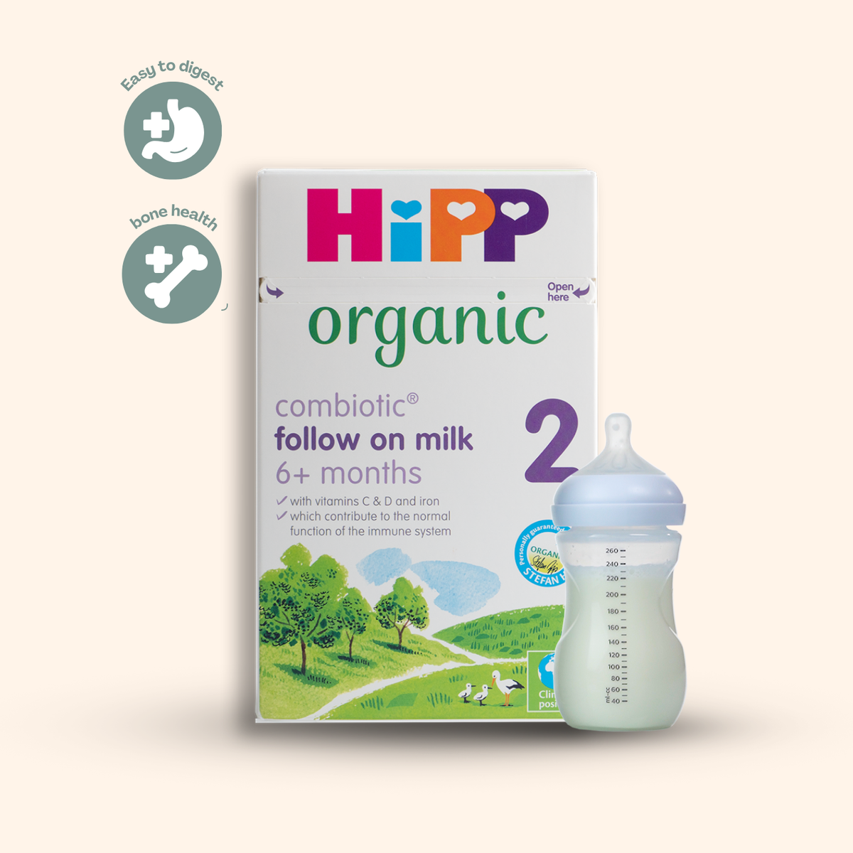 HiPP UK Stage 2 Organic Combiotic Follow-on Formula (800g)