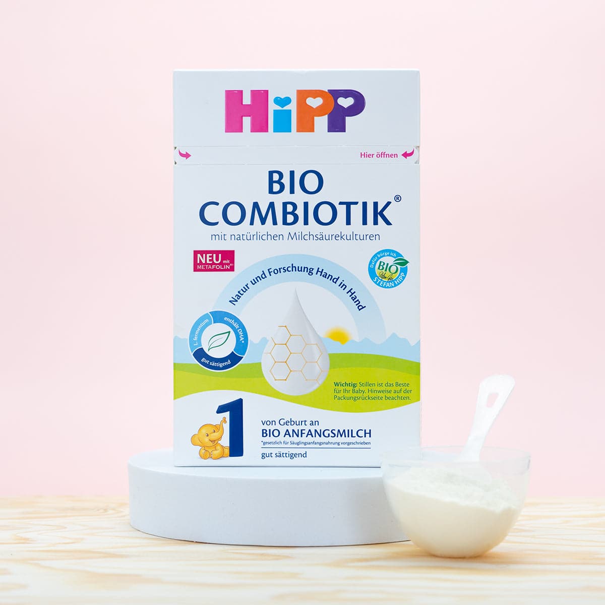 HIPP Lait pour Nourrisson 1 Combiotic - De 0 à 6 mois - 800g